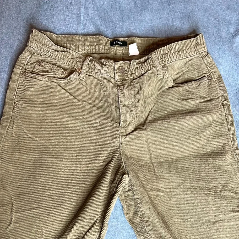 J Crew Corduroy Pants Sage